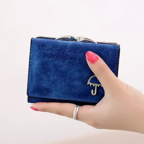 Chamoiseather Leather Flip Wallet & Card Holder