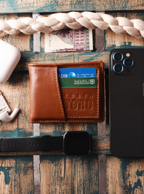 Long‑Lasting Genuine Cowhide Leather Wallet