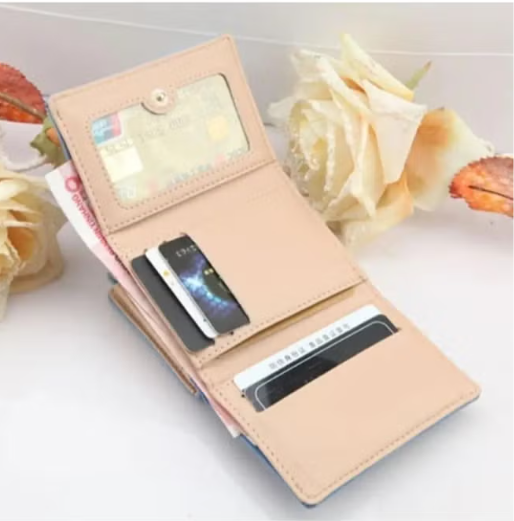 Chamoiseather Leather Flip Wallet & Card Holder