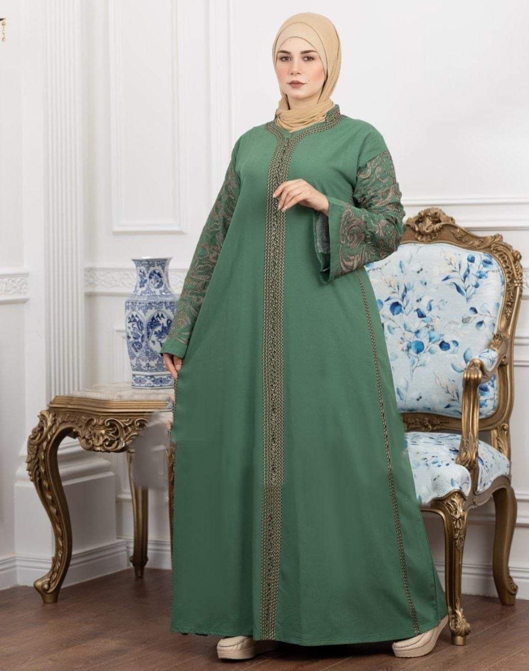 عباية قطن طبيعي