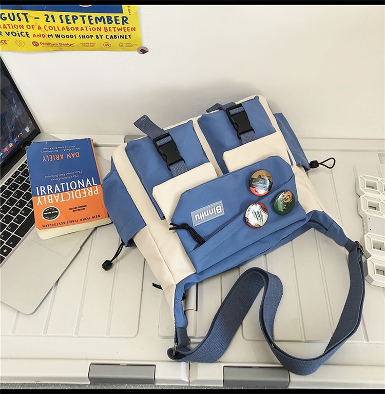 حقيبة كروس بودي كبيرة متعددة الجيوب بتصميم عملي